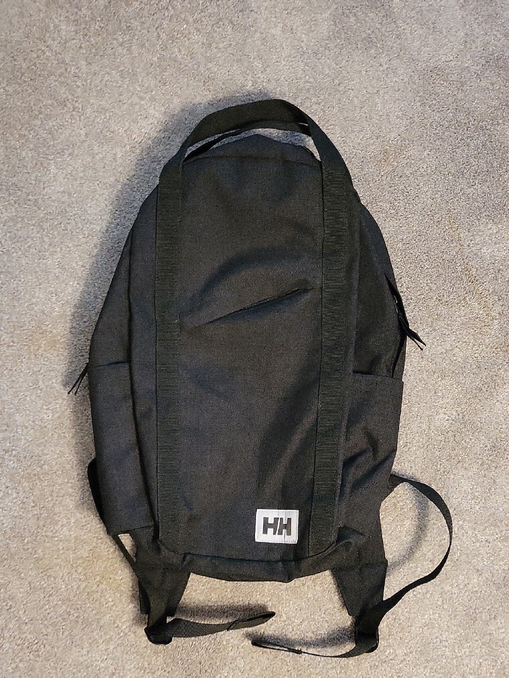 Helly Hansen Black Minimalist Backpack with HH Patch